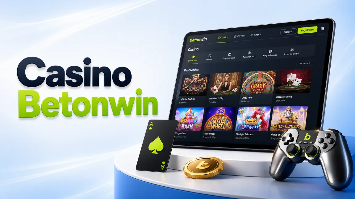 Casino Betonwin desde el lobby principal